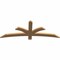 Ekena Millwork Davenport Timber Gable Bracket, Western Red Cedar, 60"W x 22"H x 1 1/2"D x 3 1/2"F, 9/12 Pitch GBW060X22X0204DAV00SWR - alternate 5